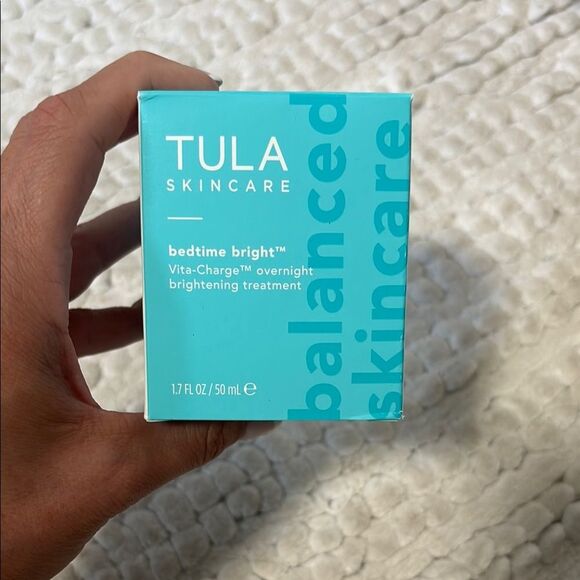 TULA Skincare Bedtime Bright Vita-Charge Overnight Treatment - NEW in box - Picture 1 of 1